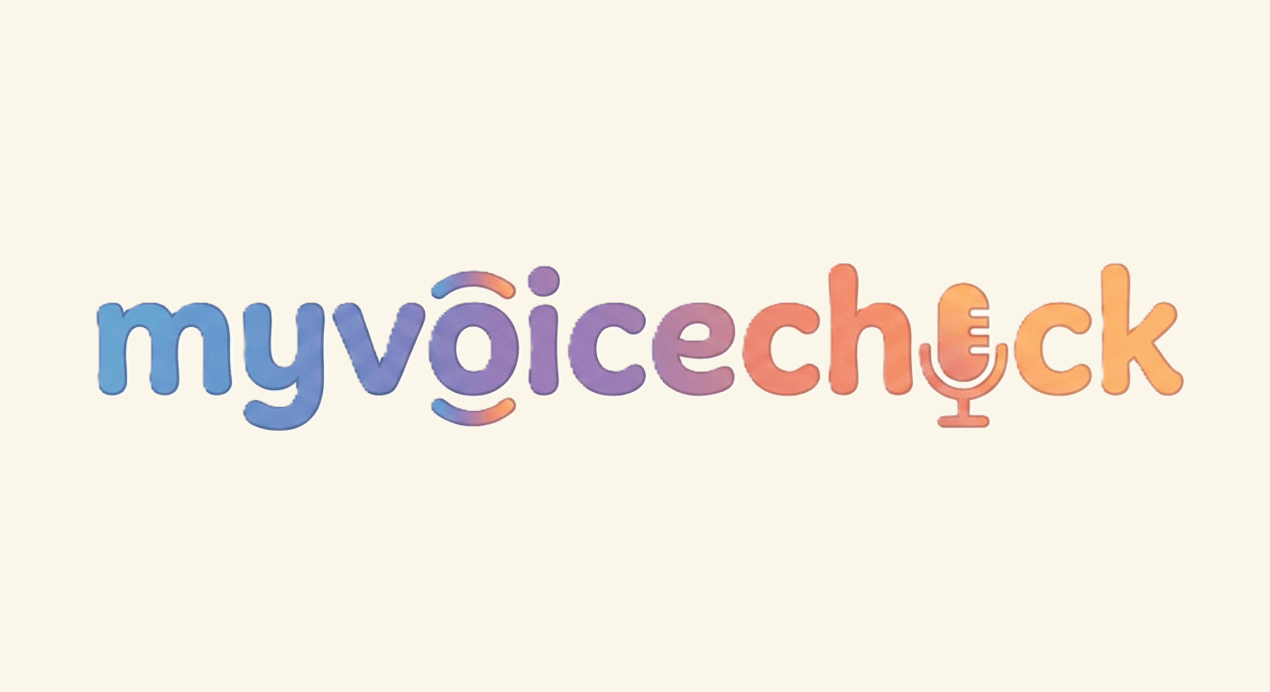 My voice check Logo
